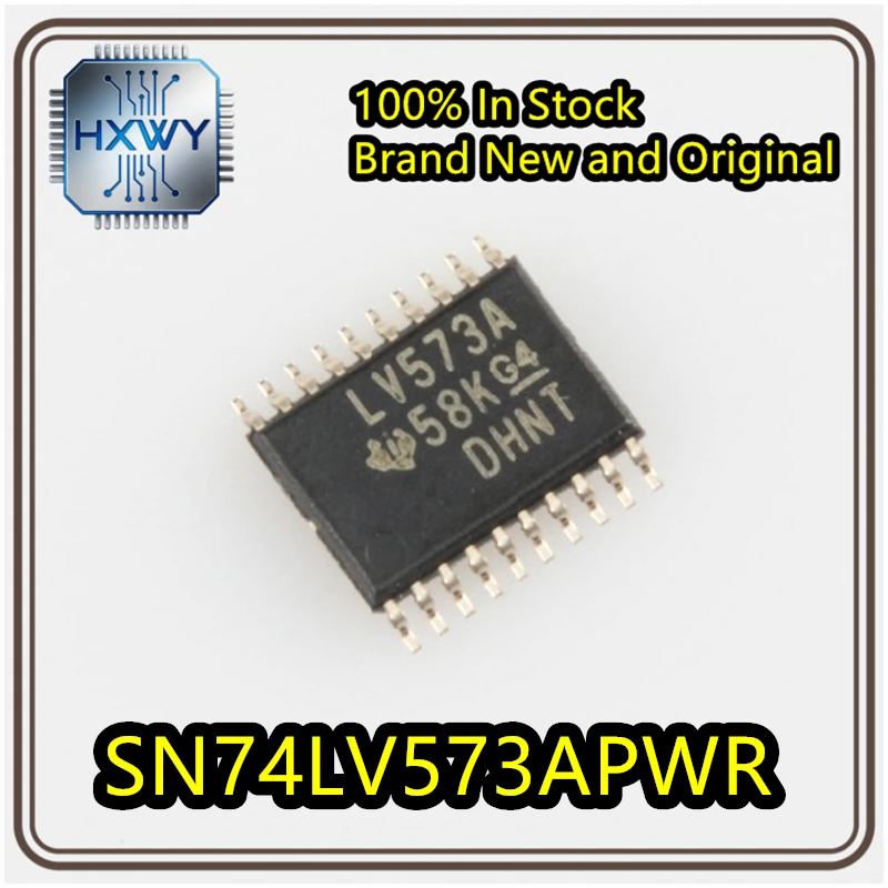 (10/50 pieces) SN74LV573APWR SN74LV573A LV573A TSSOP-20 Eight-channel transparent D-type latch, brand new, original, in stock, e