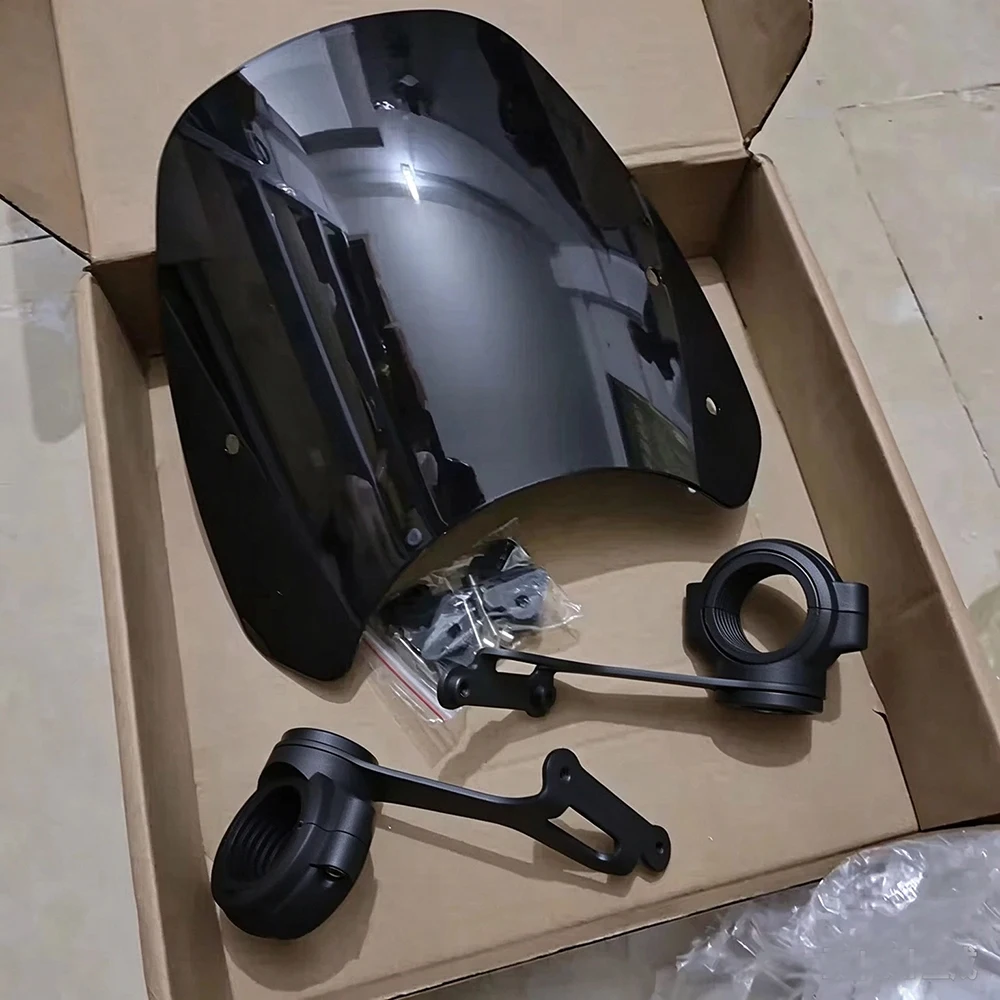For Triumph Speedmaster 1200 Windshield Windscreen Wind Deflector Motorcycle Accessories Flyscreen 2018 2019 2020 2021 2022-2024