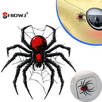 Funny Spider Motorcycle Sticker Waterproof DIY Motorbike Side Panels Fuel Tank Fairing Vinyl Decal Halloween Decoration Stickers