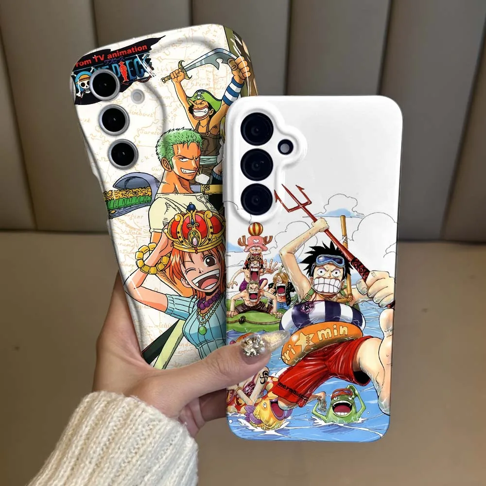 

Anime Cute One Piece For Samsung Galaxy A73 A53 A25 A34 A51 A54 A35 A55 A33 A56 A04 4G 5G Feilin Wave Oil Shell