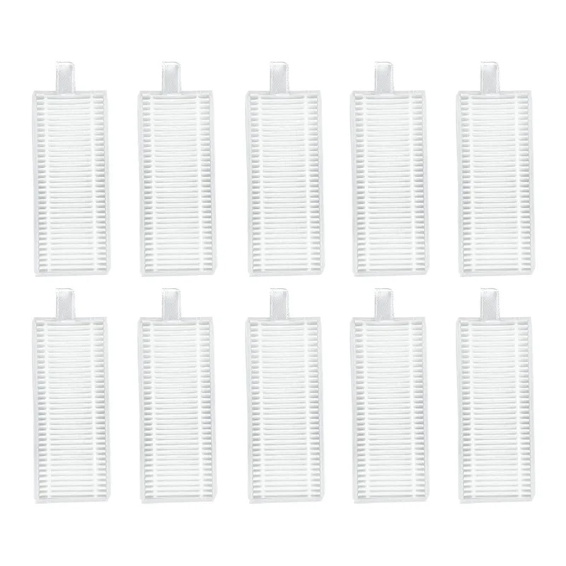 ABXH Side Bursh Hepa-Filter Mopptücher Lappen Ersatzteile Kunststoff Passend für Miwhole M8 Lite Roboter-Staubsauger