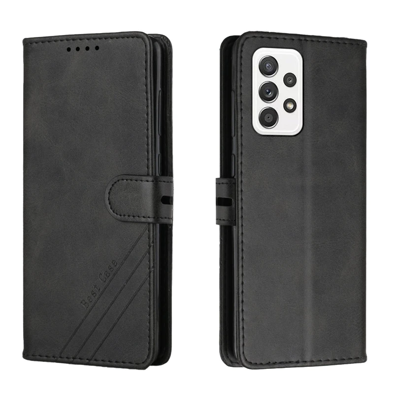 A13 A23 A53 A73 5G Case on For Samsung Galaxy A13 A53 A23 A33 A73 5G M23 M13 F23 F13 Case Cover Leather Wallet Flip Phone Cases