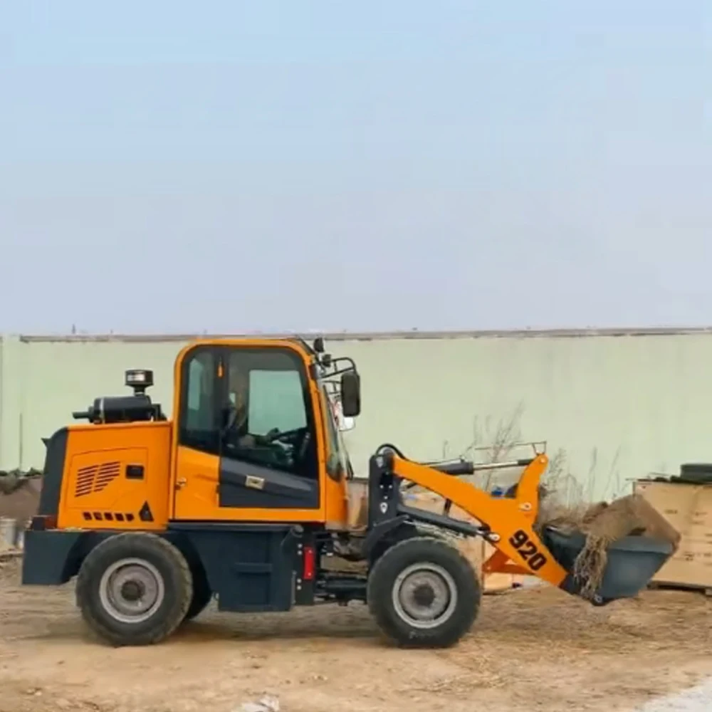 2023 Best Selling 800Kg 1000Kg Load Multifunctional Mini Sand and Gravel Loader 920 Loading Machine