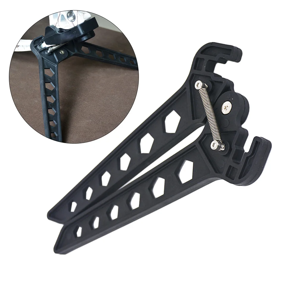 

Stand Black Compact Spring-Loaded Kickstand For Recurve Compound Traditional Bows Field Target 3D Shooting