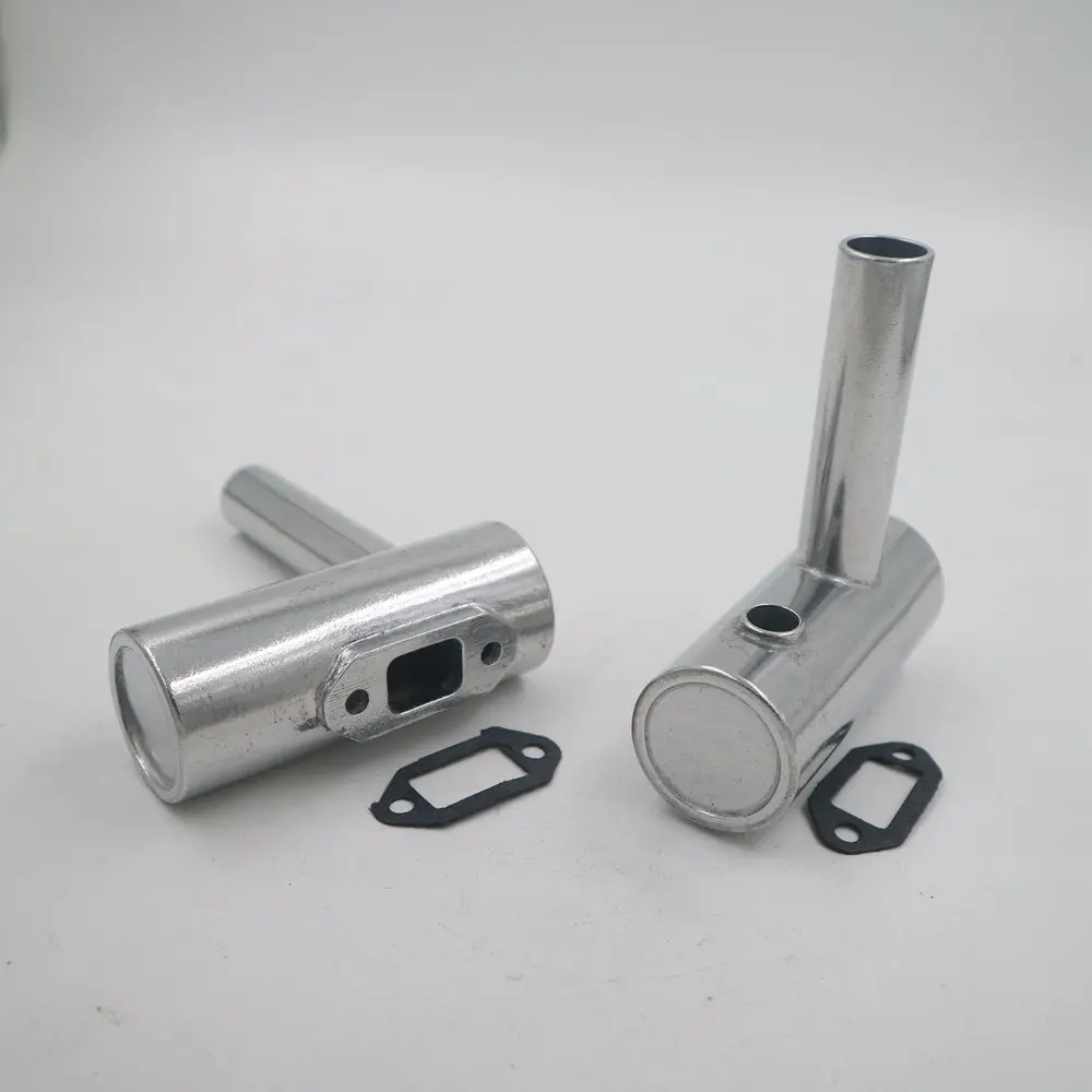 Genuine Parts! One pair Exhaust pipe for XYZ 53TS Dual Cylinder Gasoline engine for RC airplanes