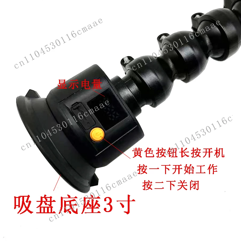3-Inch Electric Suction Cup Pump Vacuum Suction Cup with Adjustable Dent Light Auto Dent Repair Tool Hail Dent Repair Kit
