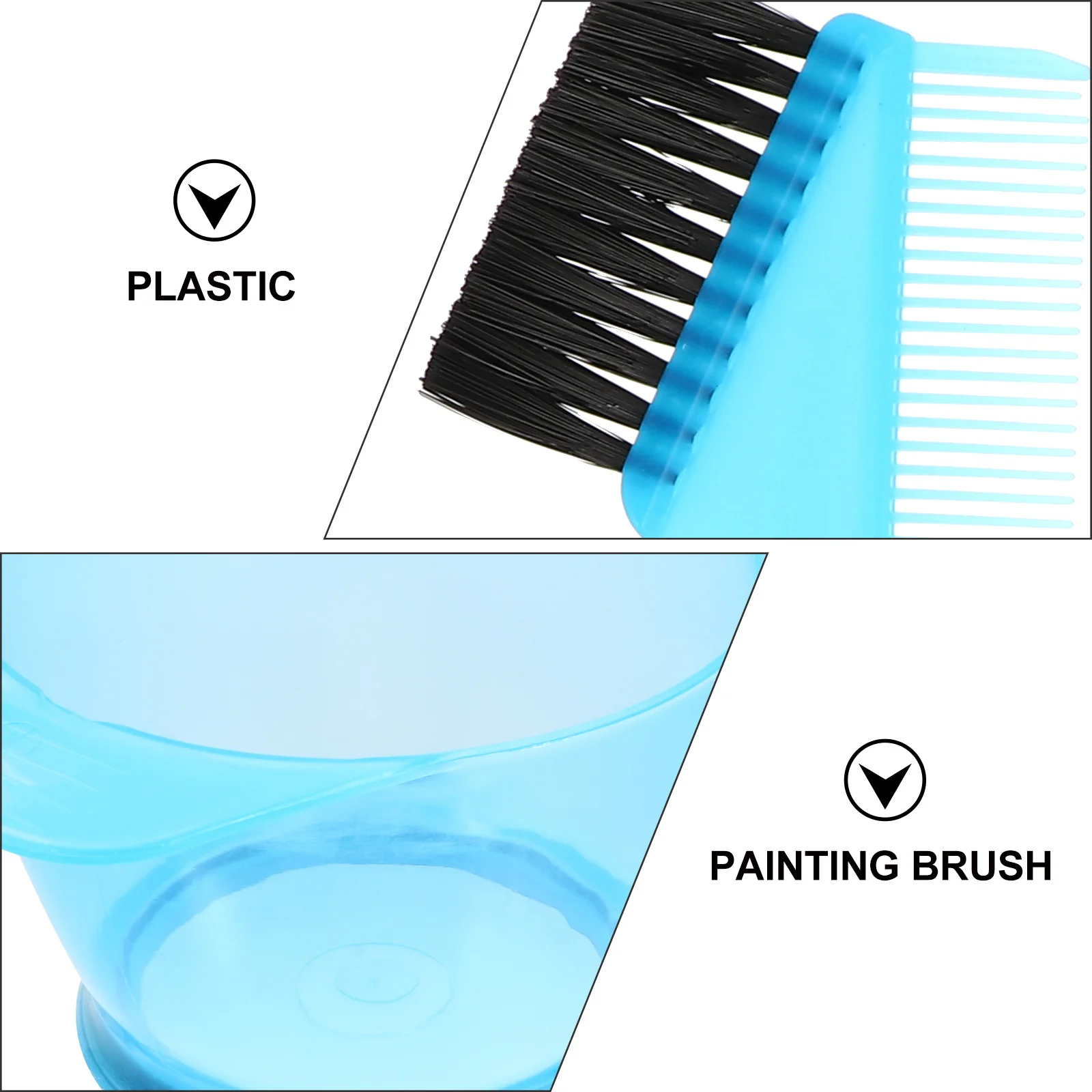 

3 комплекта наборов для окрашивания волос, подарок на выбор, парикмахерский любовник, начинающий, легко аккуратный, чистый, набор красок для волос