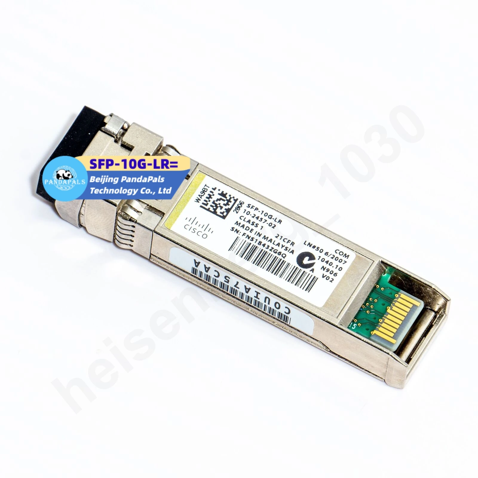 وحدات شبكة أجهزة الإرسال والاستقبال الأصلية الجديدة Ciscos SFP-10G-LR 10G SFP 10GBASE-SR #1
