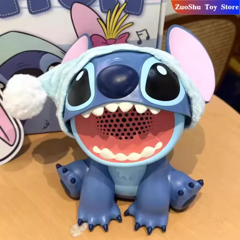 

Martube аниме Disney пижамы Stitch Bluetooth динамик Лило и Стич прослушивание музыки настольный декоративный подарок на день рождения для детей