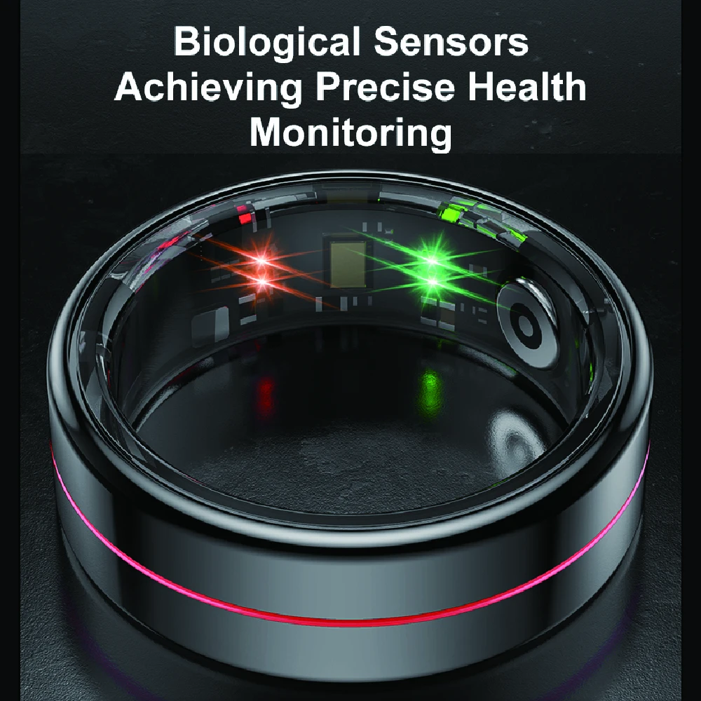 Neue R04 Smart Ring Männer Frauen Herzfrequenz Blut Sauerstoff Multi-sport Modi Finger Ring Kamera Musik Steuerung Fitness tracker Ring