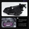 2 PCS AKD 자동차 모델 골프 8 MK8 2021-2024 헤드 램프 LED 또는 크세논 헤드 라이트 LED 듀얼 프로젝터 FACELIFT 5