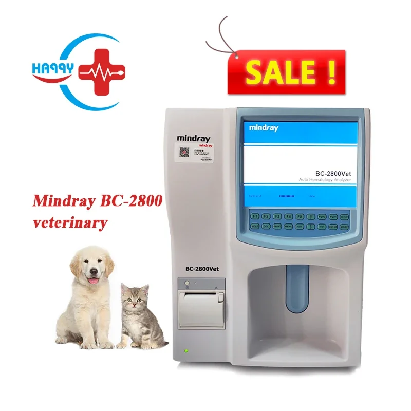 Mindray BC 2800 Vet Used Second Hand Original Auto Veterinary Hematology Analyzer Used Mindray Hematology Analyzer 3 Part