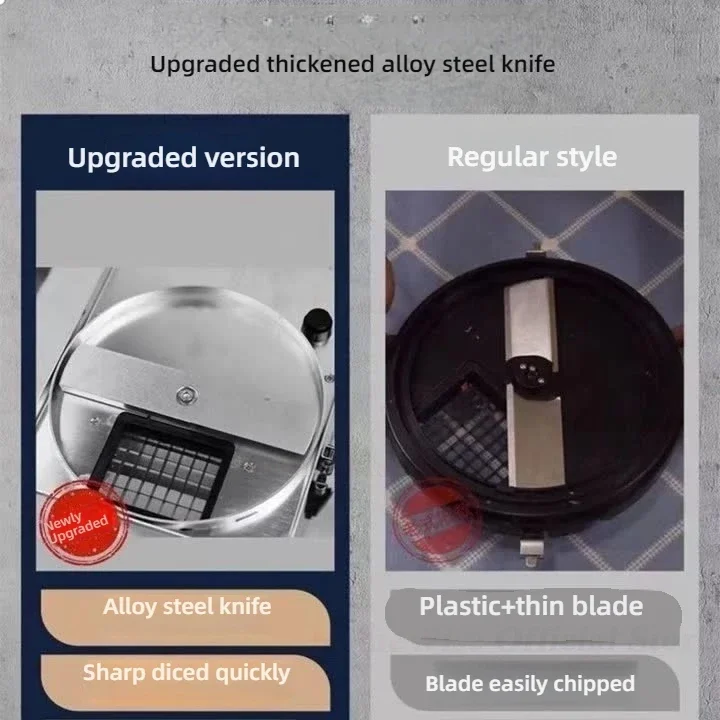 LX LEVEC متعددة الوظائف قطاعة الخضار تقطيع/تقطيع/تقطيع 4 في 1 آلة قطع المطبخ منتج أغذية 220 فولت 110 فولت