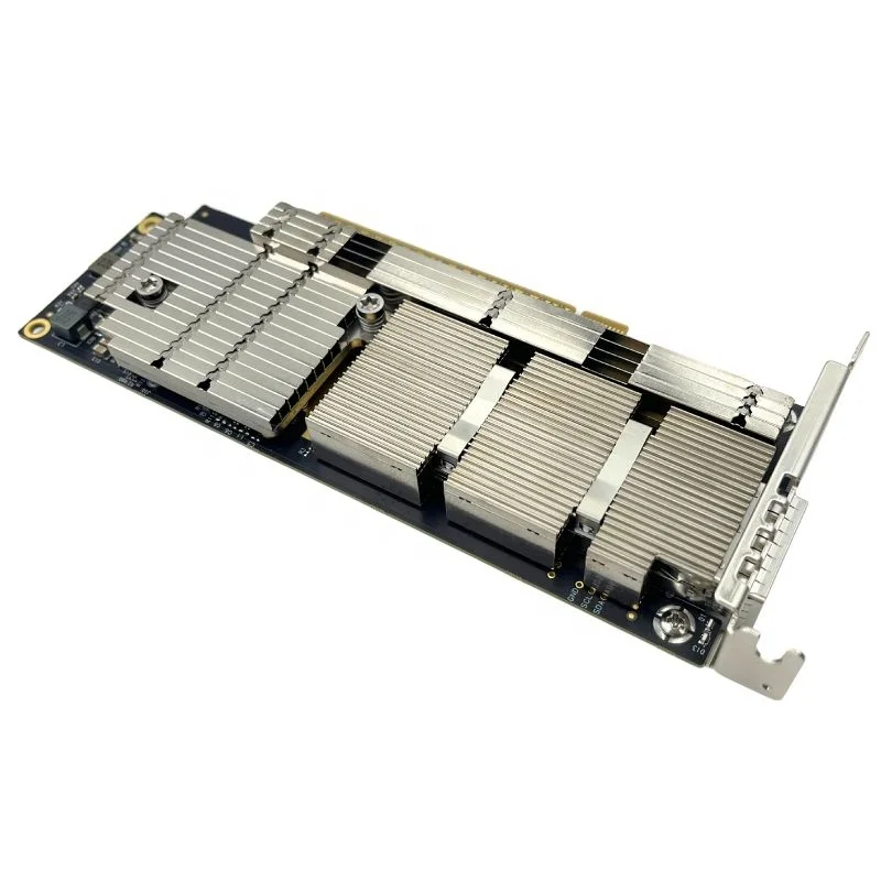 Tarjeta de interfaz de red Ethernet OSFP de un solo puerto PCIe 5,0 X16 200 Gb/s tarjeta adaptadora de alta velocidad MCX75310AAS-HEAT