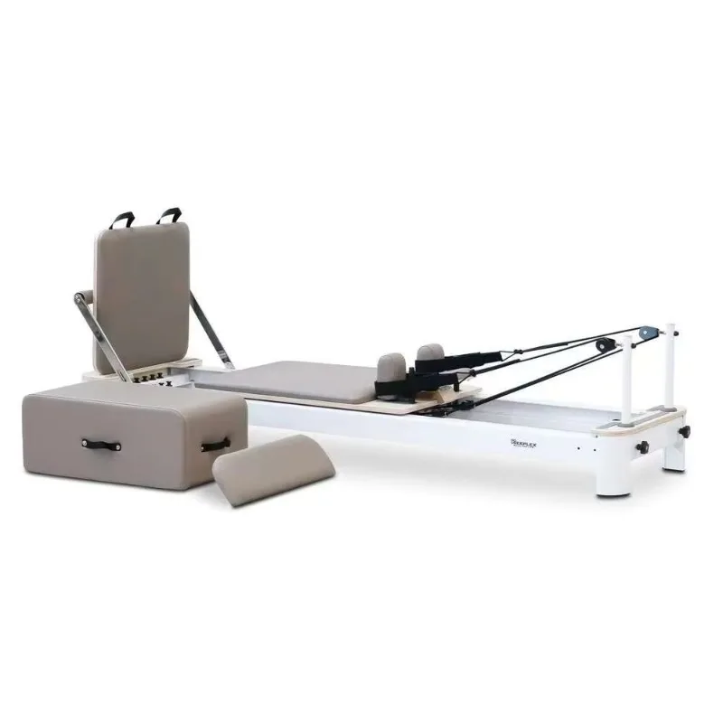 Verified Supplier Hot Selling Custom Silver Frame Reformer Bed Classic Aluminum Alloy Pilates Machine