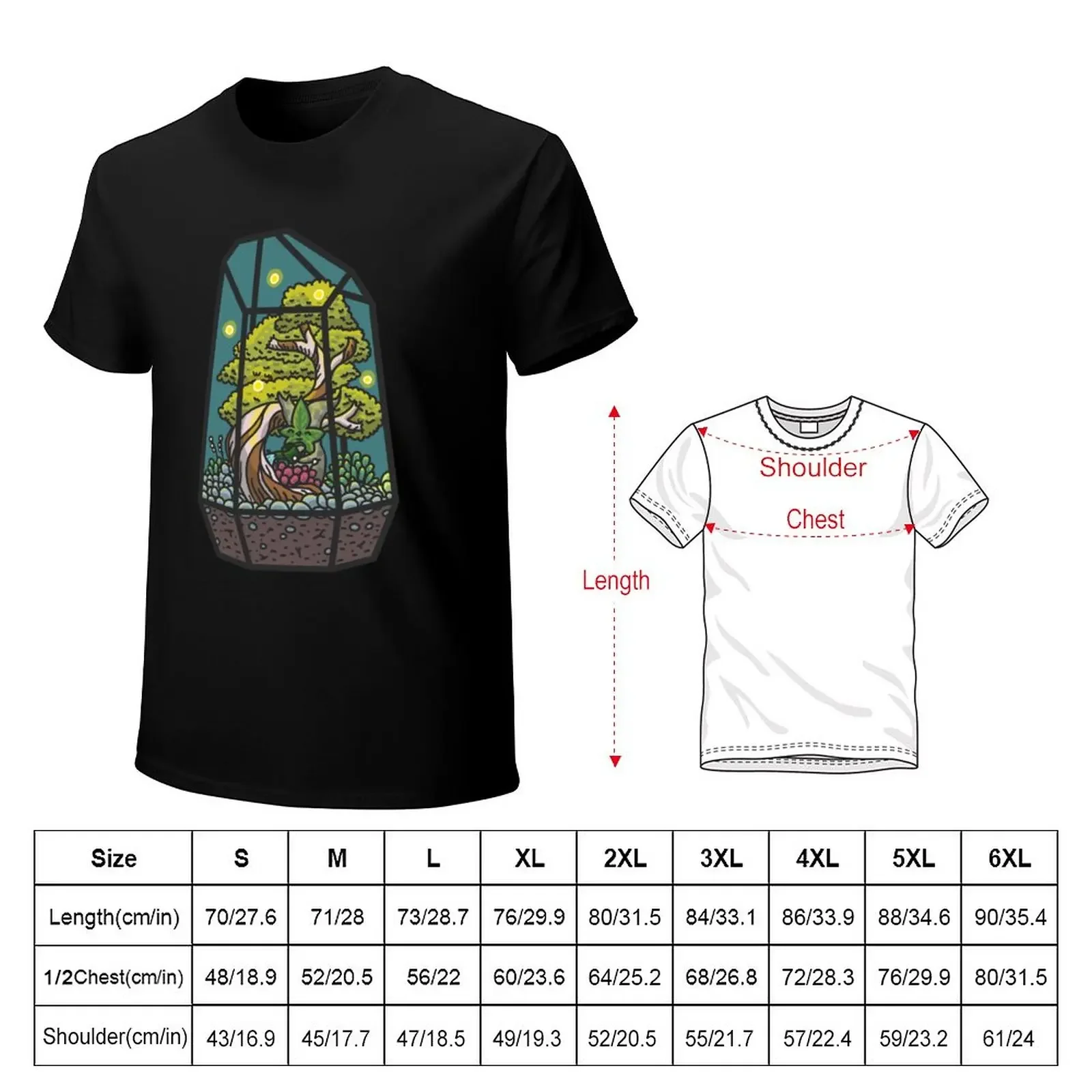 Korok Terrarium T-Shirt cute clothes kawaii clothes mens funny t shirts