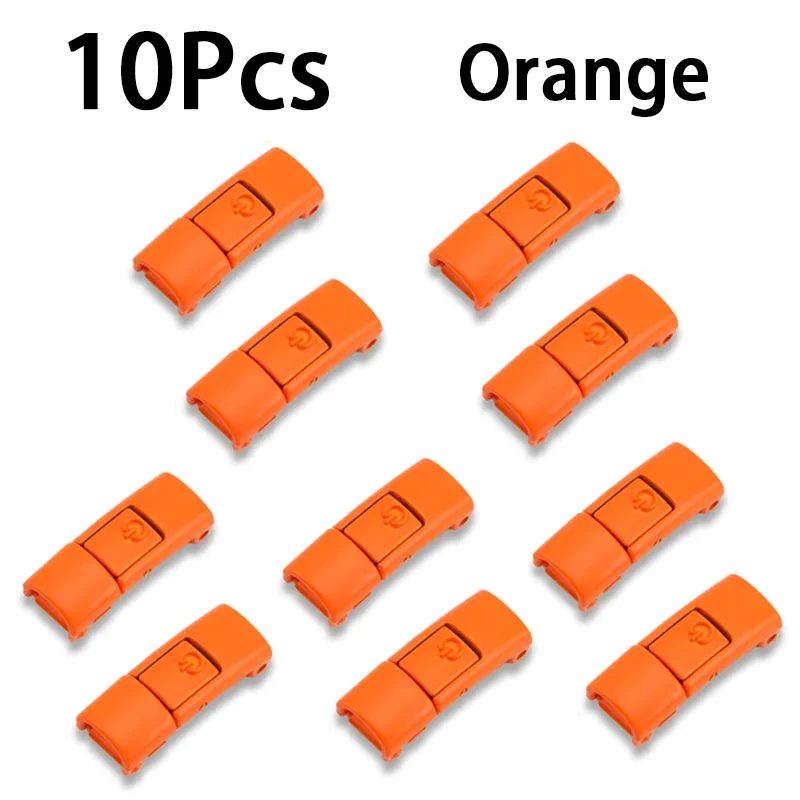 10 Stuks Nieuwe Clip Druk Gesp Schoenveters Kleurrijke Metalen Schoenveter Druk Lock Schoenen Accessoires AF1 Sneakers Kits Metalen Veters Gesp - afbeelding 1