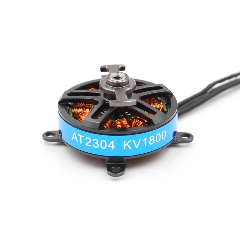 T-motor Short Shaft AT2304 1500KV 1800KV 2300KV Brushless Motor 2~3S Lipo GWS 8043 Propeller For RC F3P 3D Fixed Wing aircraft