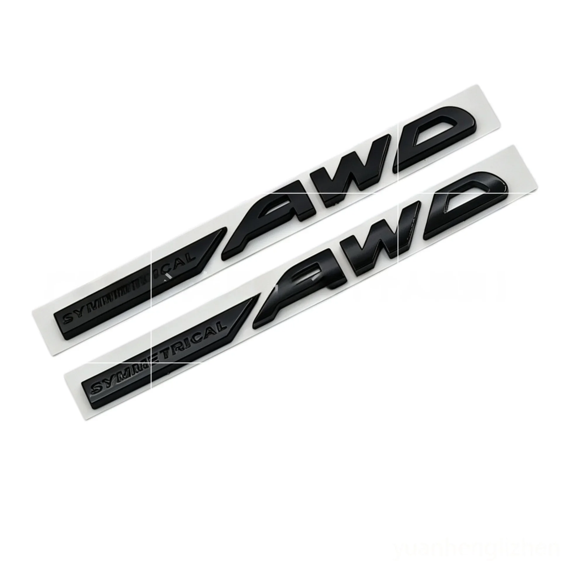 Symmetrical AWD Body Sticker for Subaru Personalized refit AWD labeling Alphabet Trunk Body Sticker ABS Material Customizabion