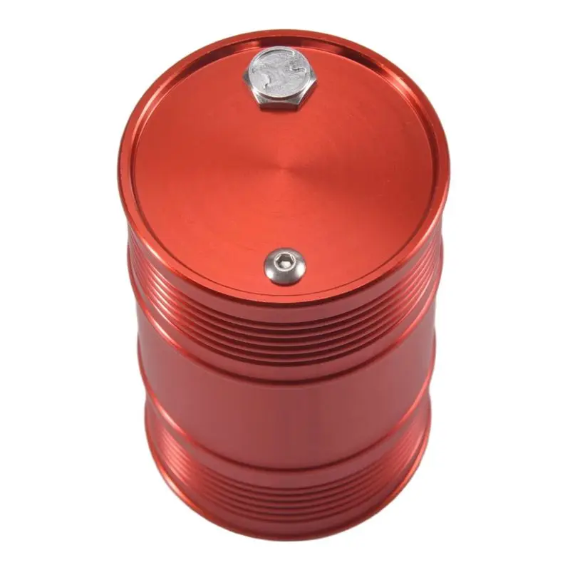B78B-Metal Oil Drum Fuel Tank Container For 1/10 RC4WD D90 SCX10 Rock Crawler RC Car Decor Accessories