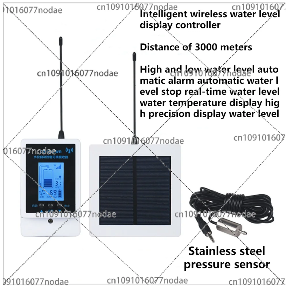 

Remote Intelligent Wireless Water Level Controller Automatic Water Level Monitoring Display Tank Level Measurement