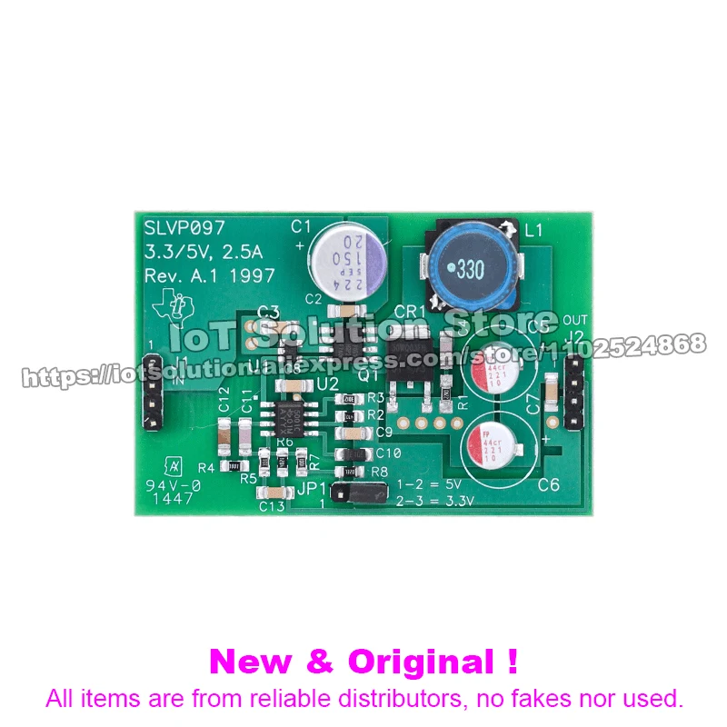 TL5001EVM-097 PWM Buck Controller with Selectable 3.3V or 5V Output