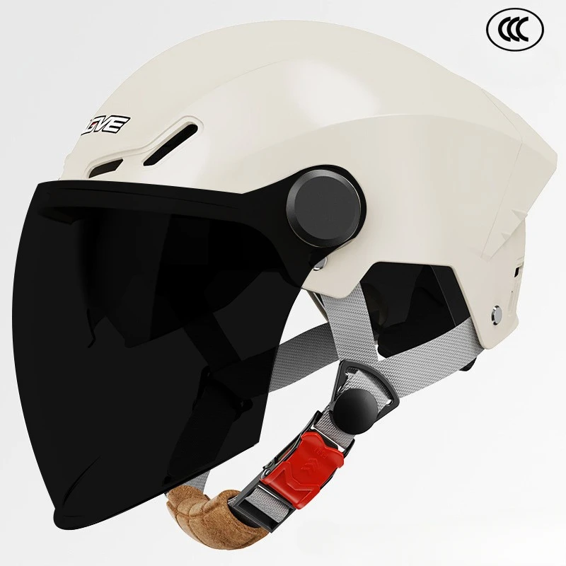 3C-Zertifizierter Leichtgewichtiger Sommer-Sonnenschutz Halbhelm UV-Beständiger Elektroroller-Helm Unisex Atmungsaktiver Sicherheitshelm