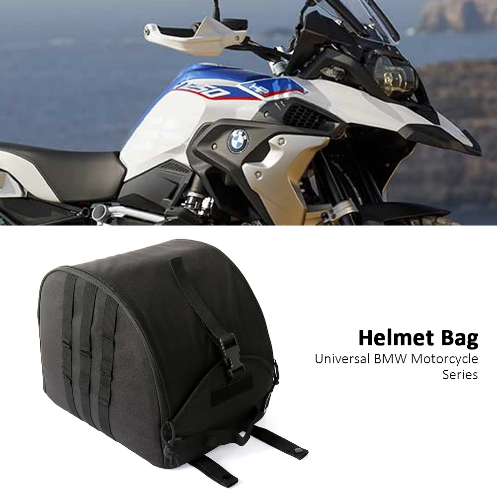 

Motorcycle Accessories Large Capacity Travel Bags Female Men Helmet Bag Black For BMW R1300GS Adventure R1250GS R1200GS R1200R