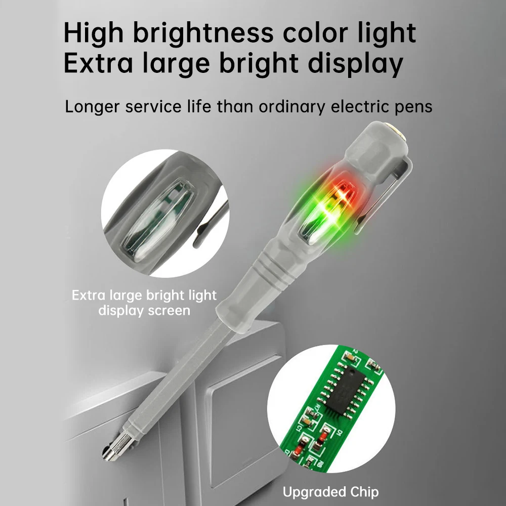 AC24-250V Dual Head Dual-purpose Word/cross cacciavite penna di misurazione indicatore lampadina al Neon misuratore penna elettrica Tester strumenti