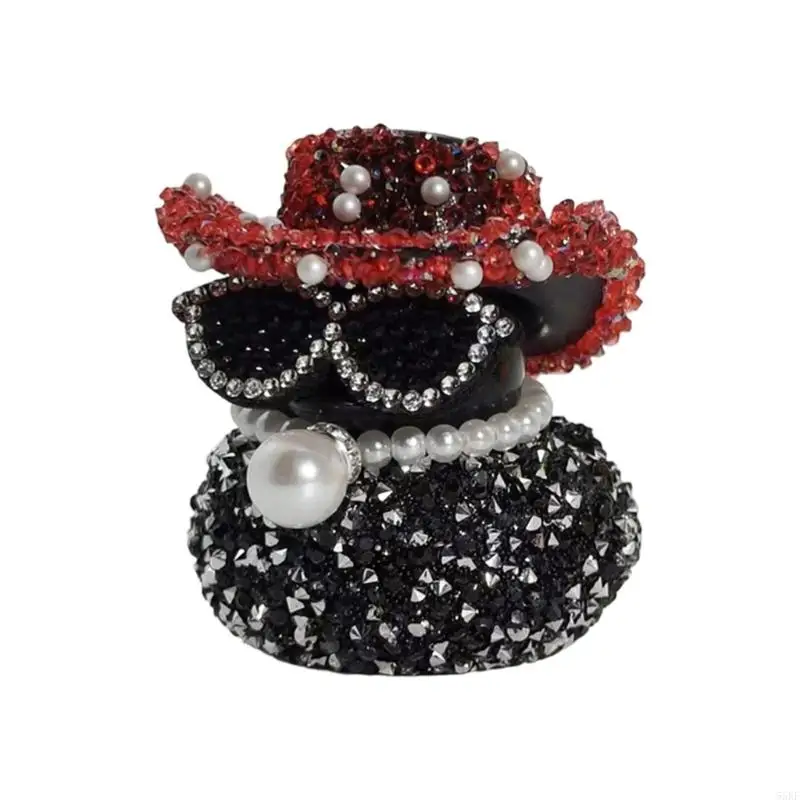 Embellished Duck Ornament Accent for Desk or Dresser Display 55KF
