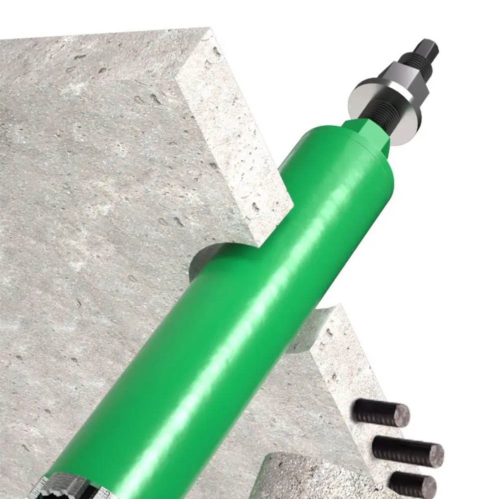 meche-de-percage-a-eau-en-alliage-metallique-pour-marteau-perforateur-inverse-construction-en-acier-allie-conception-portable-porte-meche-manchon-extracteur