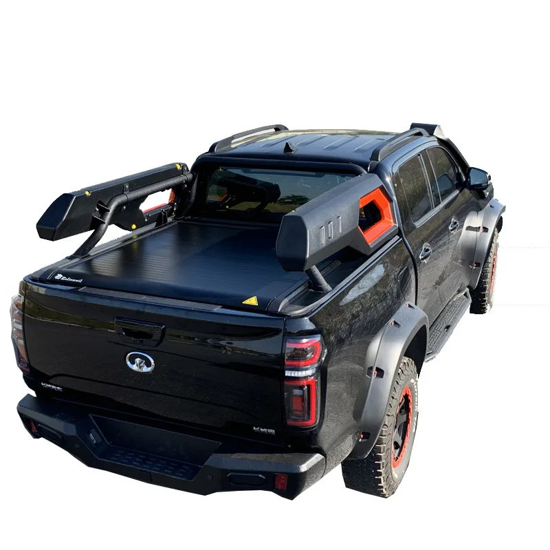 

Retractable Aluminum Tonneau Cover Off-road Accessories Roller Shutter Electric for Great Wall Poer PAO