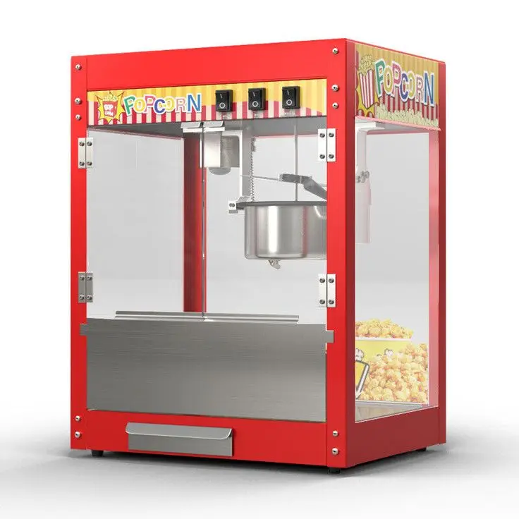 

1500W Large Popcorn Machine 1000g/Batch for Cinemas
