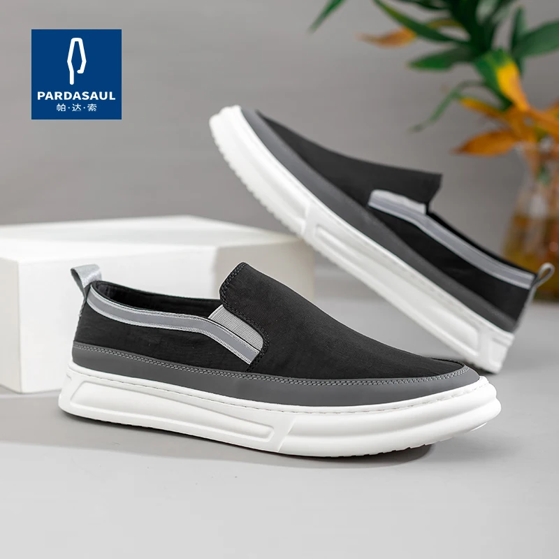 Canvas shoes for men breathable low cut lazy shoes for men casual and lightweight old Beijing cloth shoes PB200374