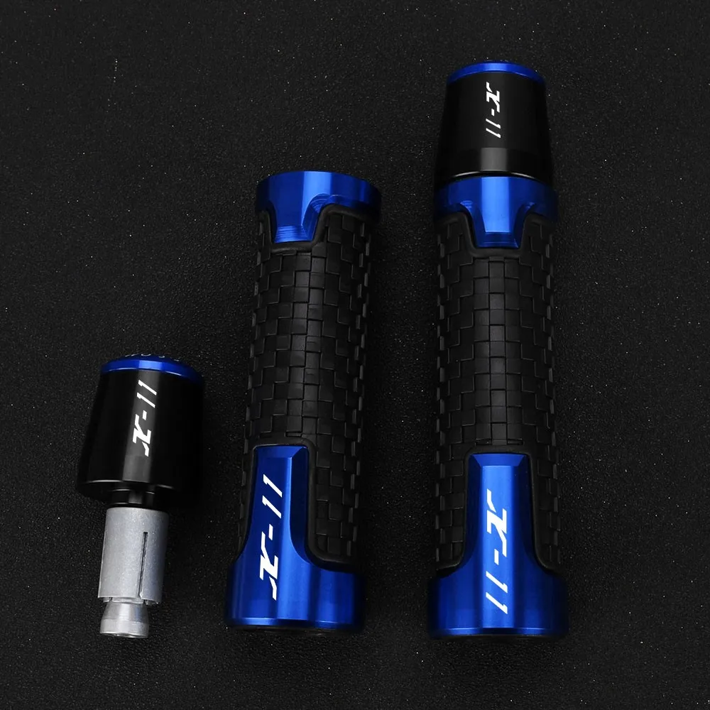

For HONDA ZX 1100 ZX1100 X-11 X11 1990-2001 2000 1999 7/8"22MM Handlebar Grips Handle Bar Cap End Plugs Motorcycle Accessories