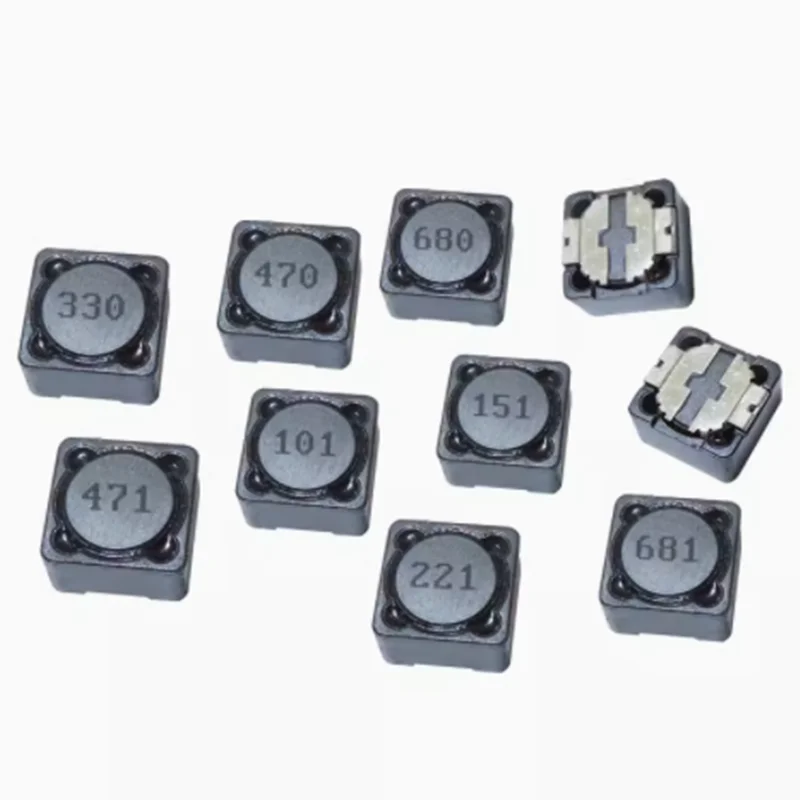 10PCS CDRH127 CD127 CDRH127 10 /15/ 22 / 33 / 47 / 68 UH 12*12*7 SMD Power inductor 1mh 2R2 3R3 4R7 6R8 Chip Inductor 100UH 101