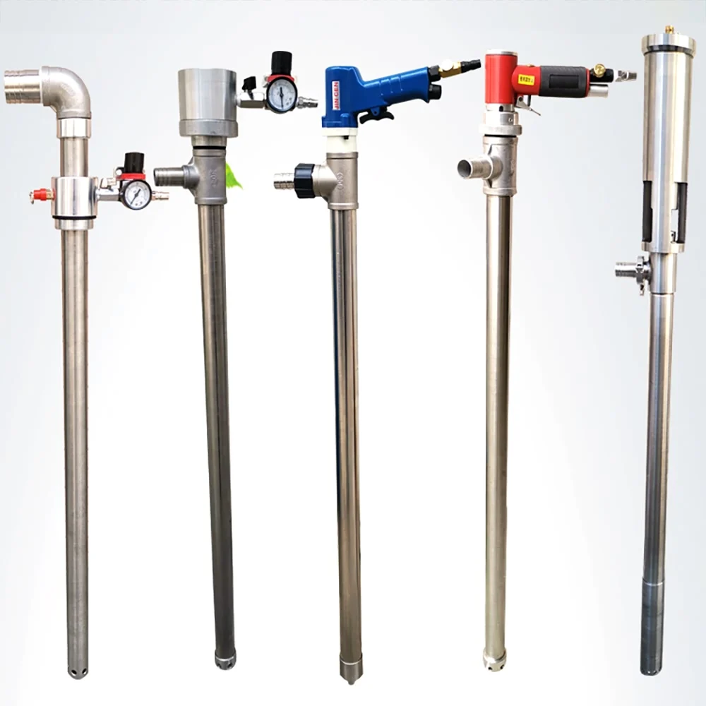 Explosion-proof Self-priming Stainless Steel Pneumatic Pump for Oil and Viscous Liquid