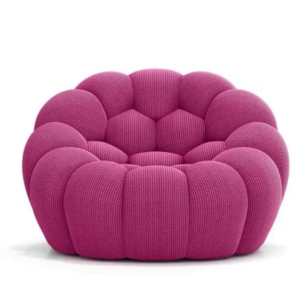 

2024 Fashion Style Most Popular Recliner Leisure Chair Colorful Bubble Couch Single Sofa