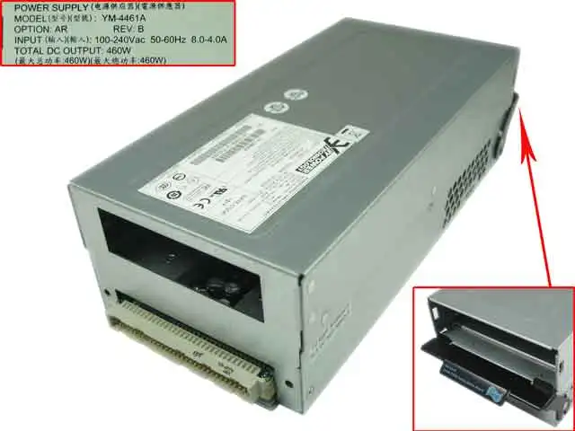 

Power YM-4461A CP-1289R2 9275ECPSU-0010 Server Power Supply 460W PSU iSUM510G2 Disk Array Cabinet