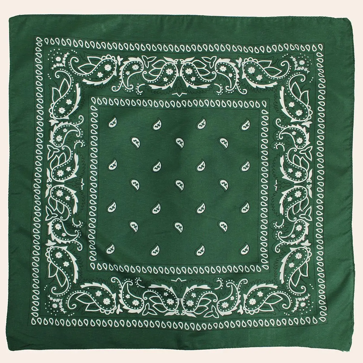 

Green Paisley Pattern Fashion Bandana Scarf For Women Headband Hair Wrap