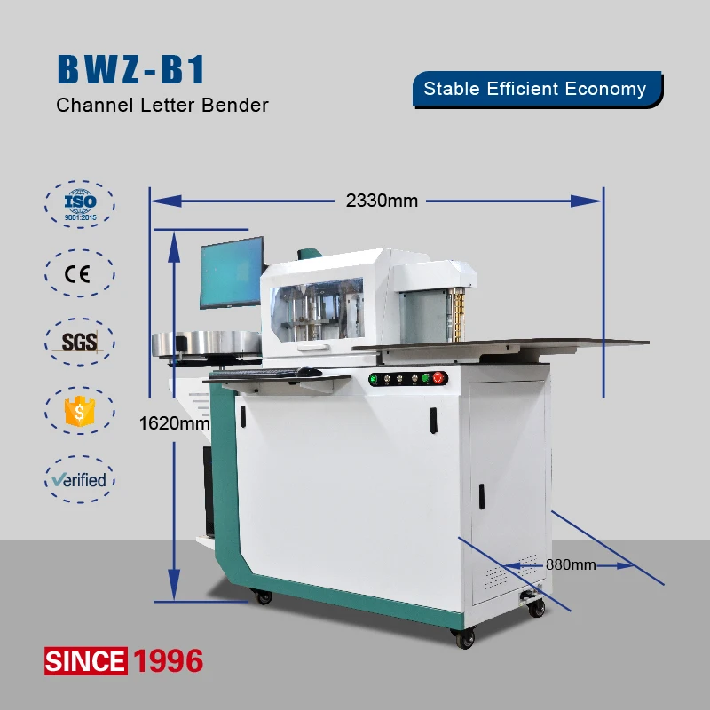 Aluminum Profile 3d Letters Making Machine Led Neon Sign Letter Automatic Channel Letter Bender Machine