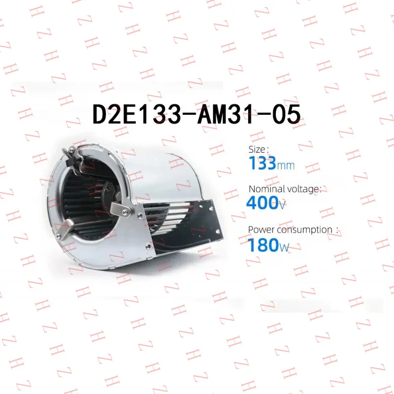 P+ FOR Ebmpaps centrifugal radiator φ133mm D2E133-AM31-05 400VAC high air volume fan