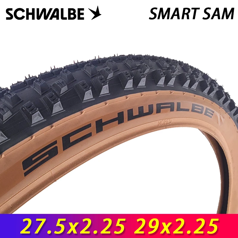 SCHWALBE-neumático de bicicleta con cable, Original SMART SAM 27,5/29x2,25 Para XC Road Gravel Bike MTB Off-Road Cycling Parts