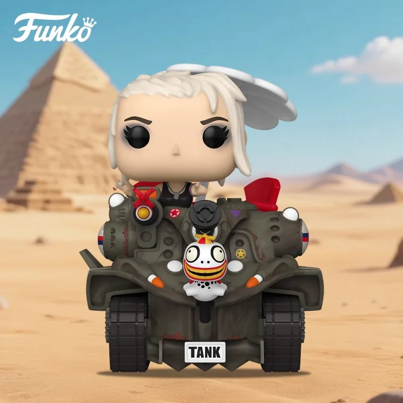

Genuine Edition FUNKO POP Tank Girl and Battle Tank Anime Action Desktop Decoration Ornament Model Toys Collectible Model