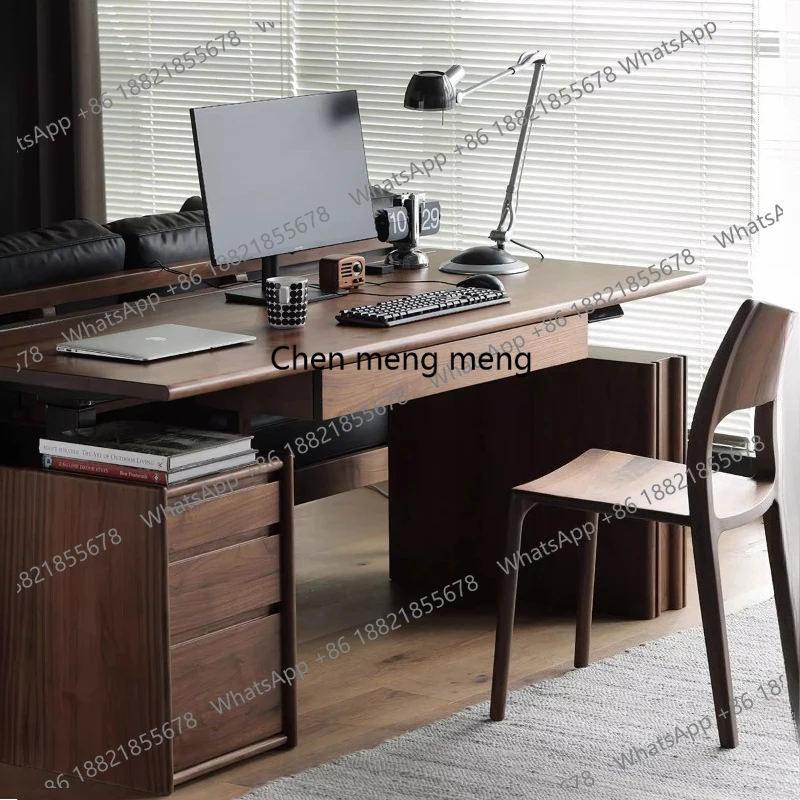 Solid Wood Smart Motion desk standing desk Computer desks room offices office desks and workstations Height adjustment table