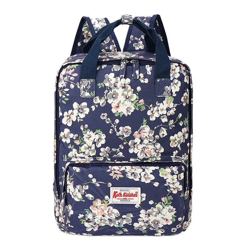 Korean Female Print Lady High Capacity Waterproof College Backpack Trendy Girls Laptop School Bags Cute Girl Travel Book Bag