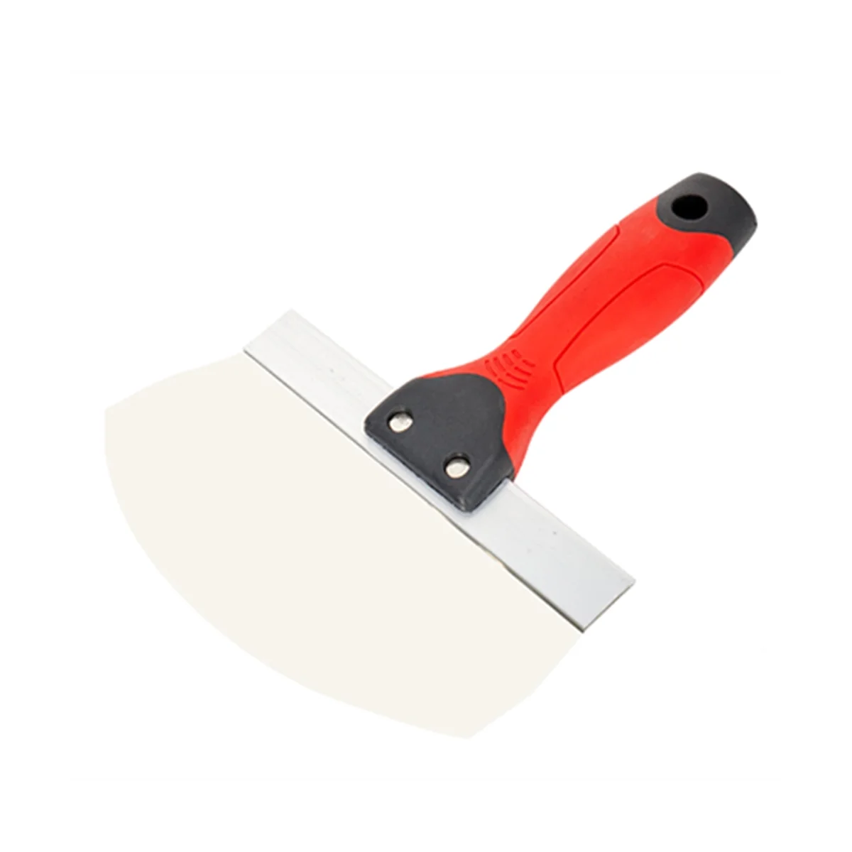 Colher de balde de 2 pces para drywall, colher de balde de aço inoxidável de gesso-lâmina sagrada curvada de 6.5 Polegada para pintura, argamassa