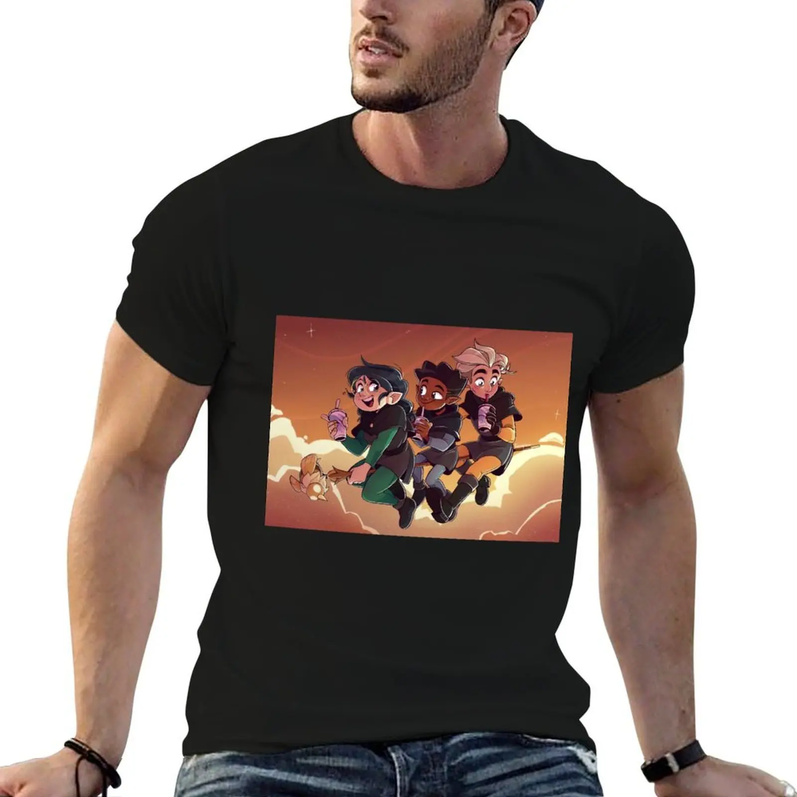 Emerald Trio T-Shirt cotton graphic tees valentines boutique clothes men clothes