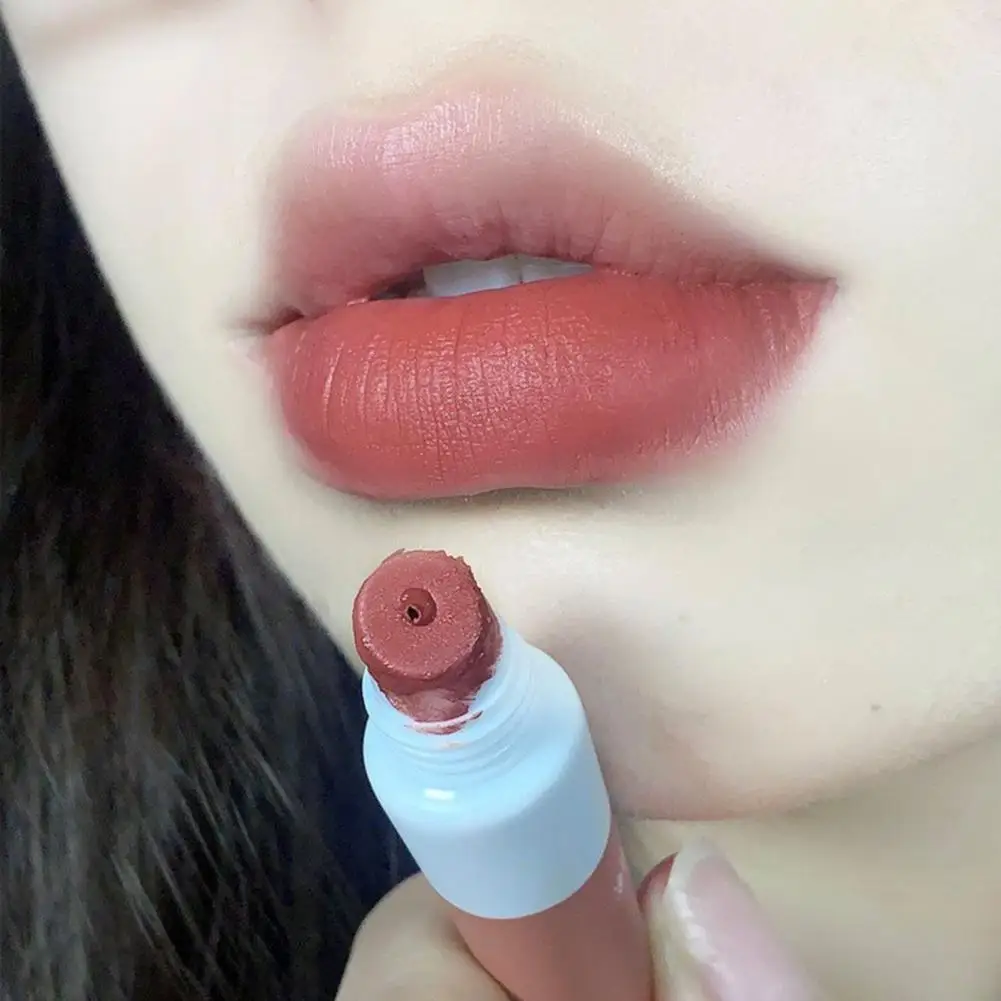 6g maquiagem prática cosméticos batom brilho labial elegante daub lisamente