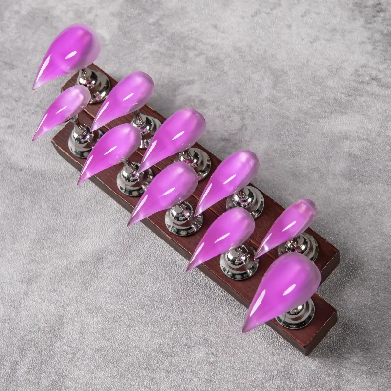 European and American foreign trade cross-border pure handmade dragon scales and claws wearable armor in dazzling purple finish